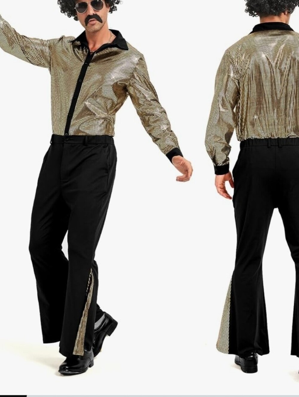 70s Disco Outfit For Men - Large